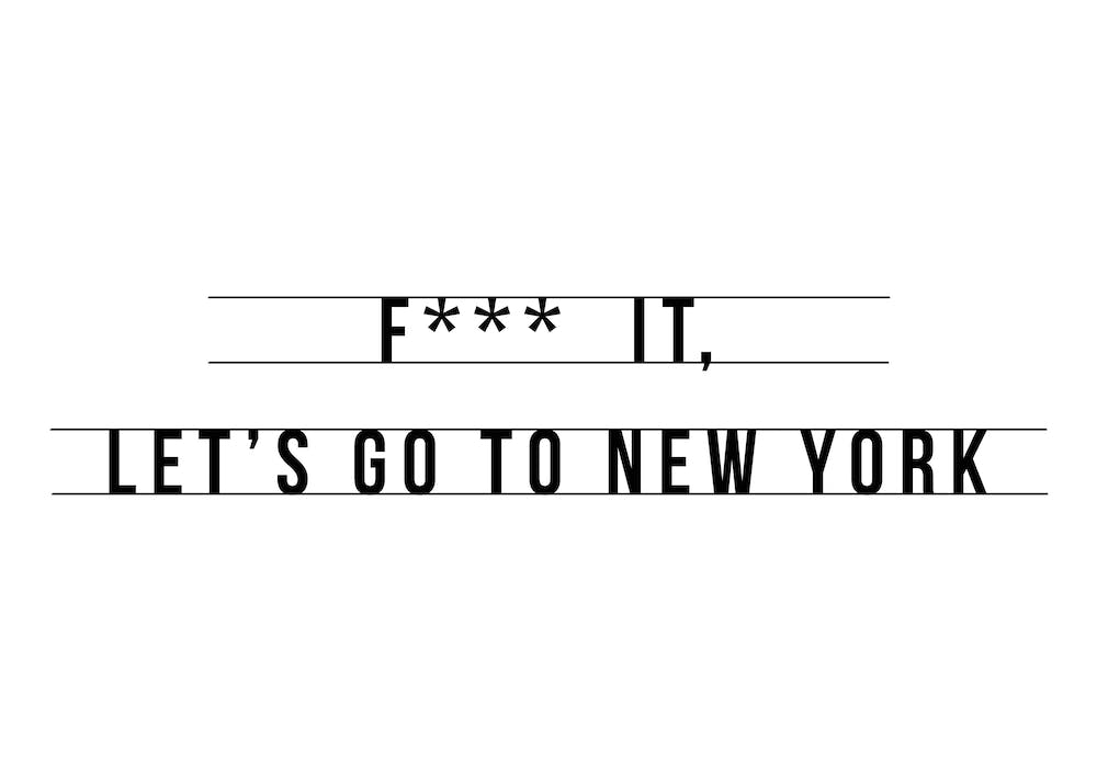 Let S Go To New York