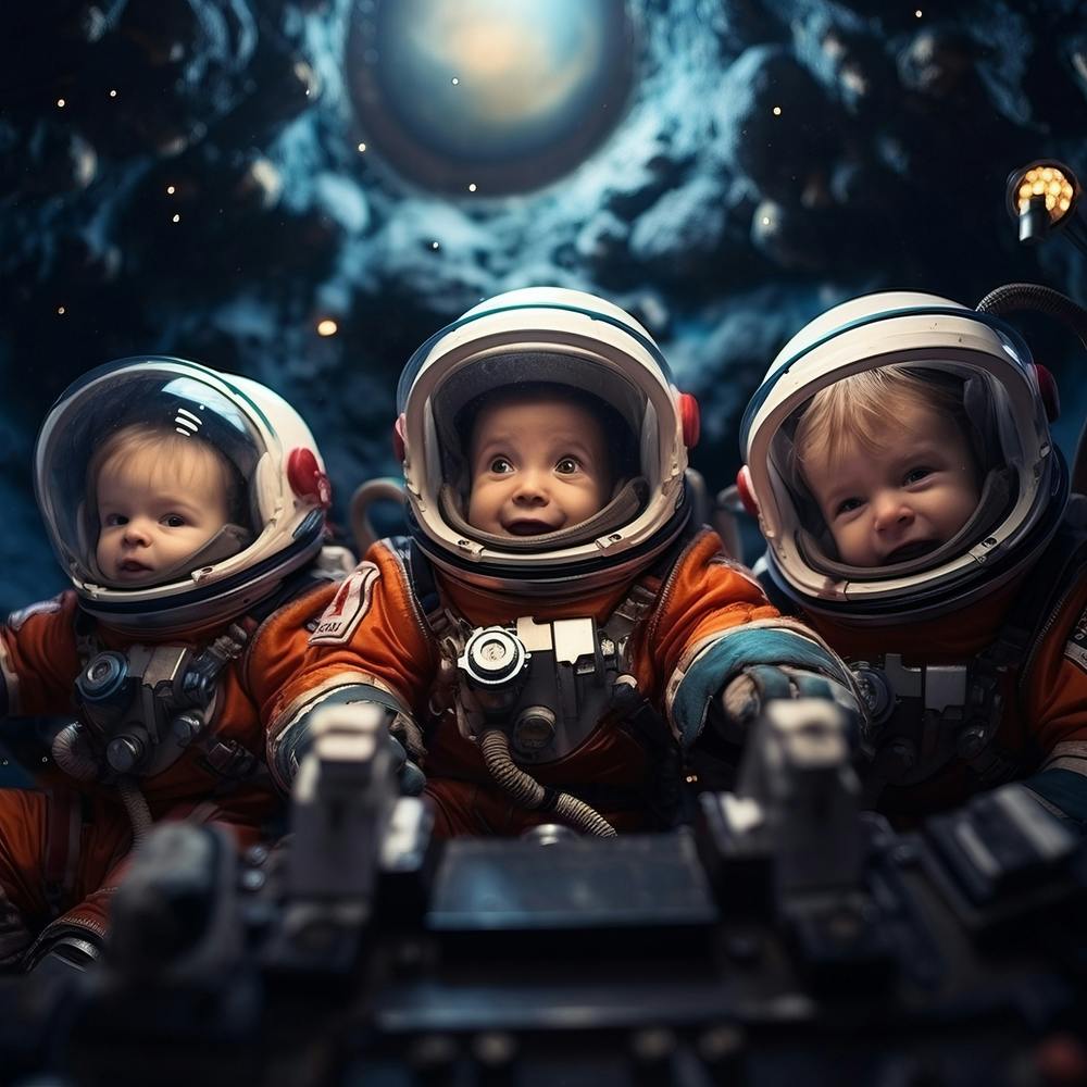 Astronaut Child 3