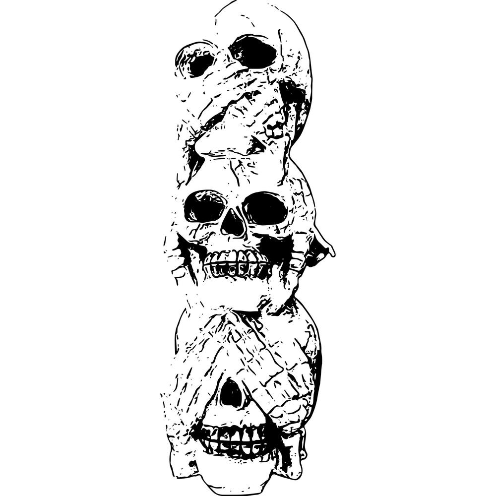 Trio de Crânes - See Hear and Speak No Evol
