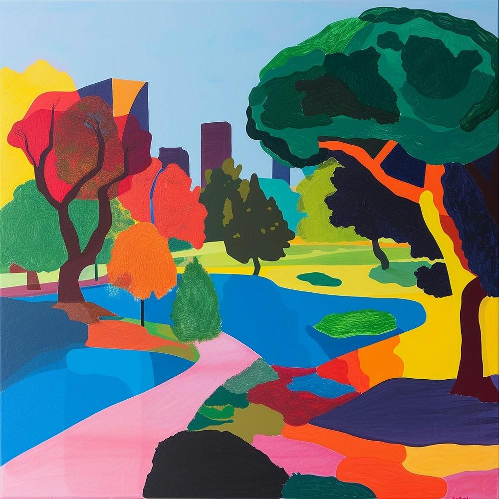 Abstract Park Collection Yoyogi Park Tokyo 2