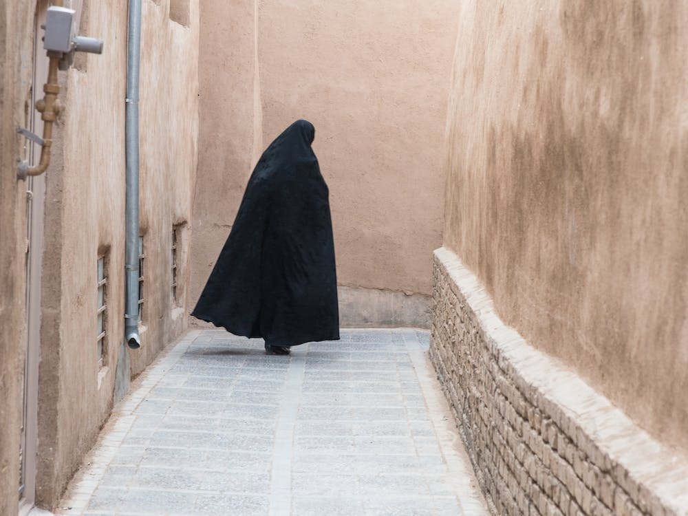 Walking Through The Streets Of A Mudbrick City