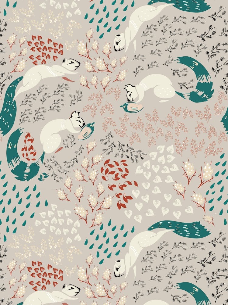 Squirrel Pattern 2
