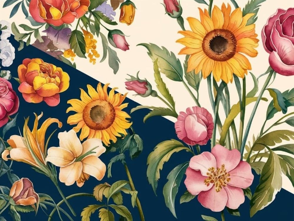 Watercolor Flowers 1
