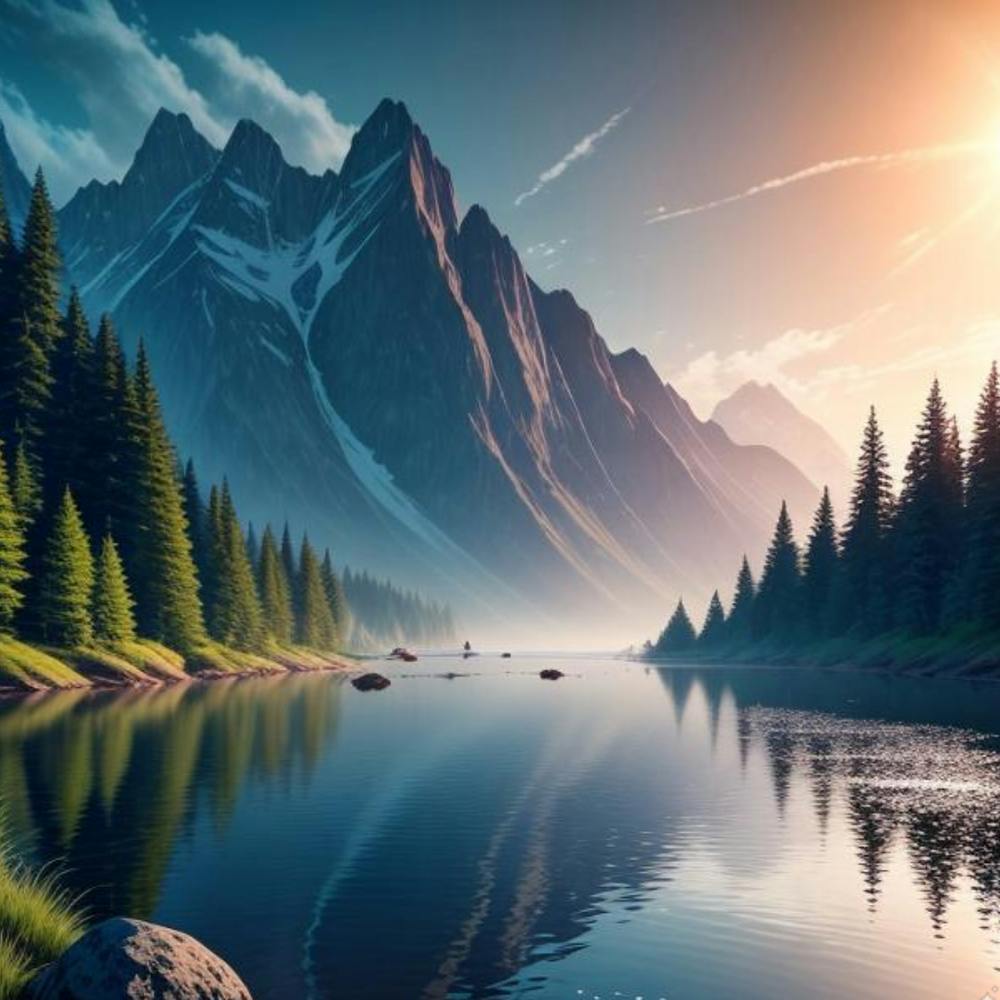 Sunrise Mountain Lake