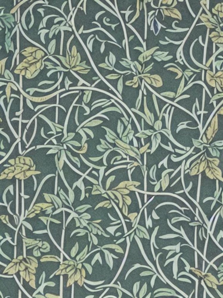 Ebony tree Vintage Botanical