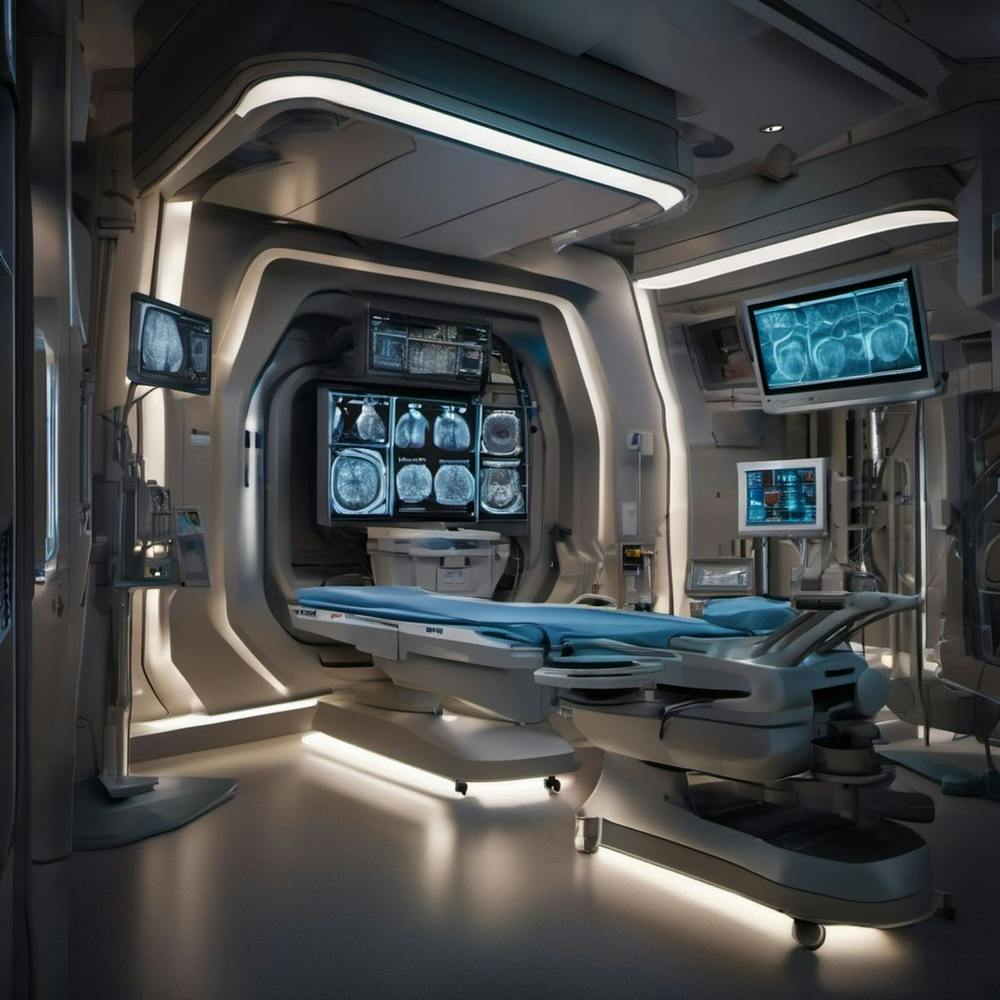 Futuristic Medical Room 1