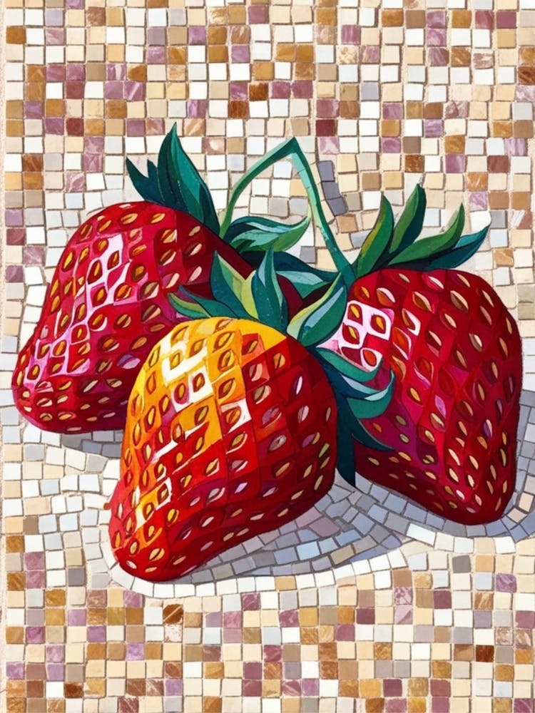 Strawberry Mosaic 4