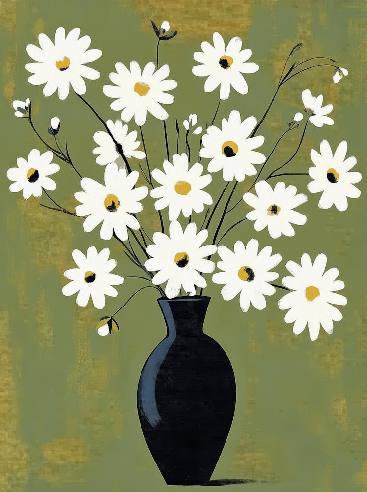 Daisies In A Vase 56