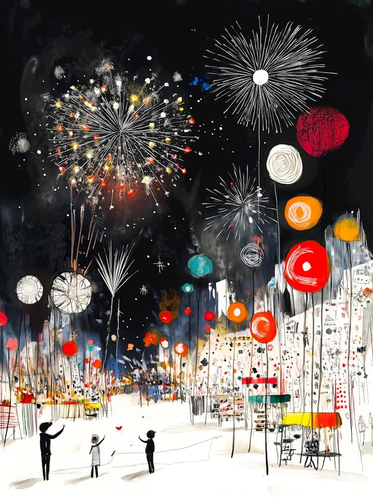 New Year'S Eve Mexican art
