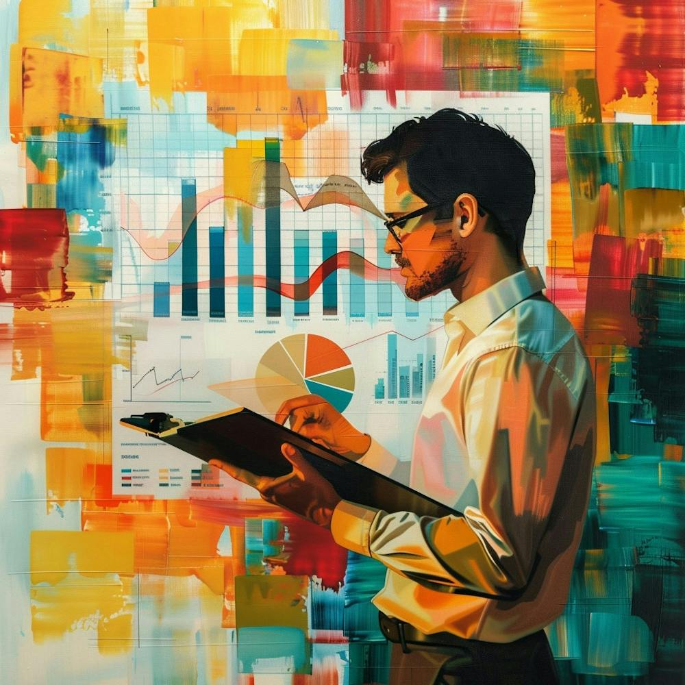 Businessman With Clipboard