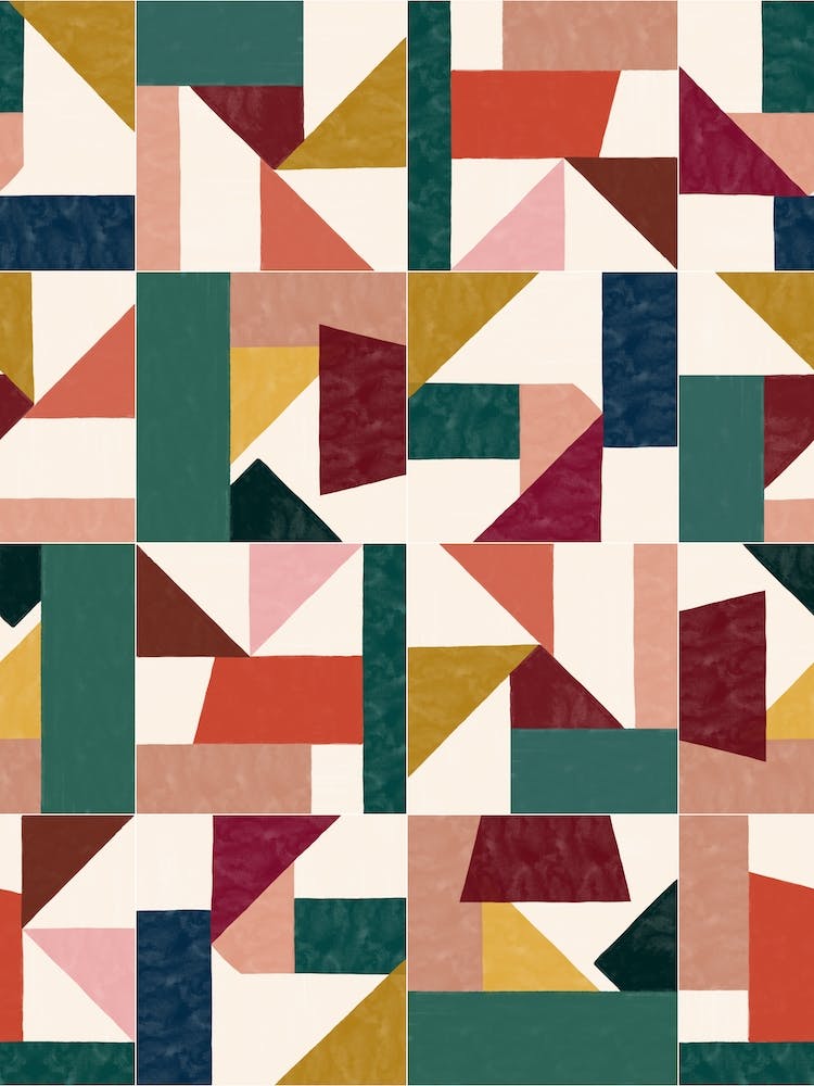 Tangram Wall Tiles 01
