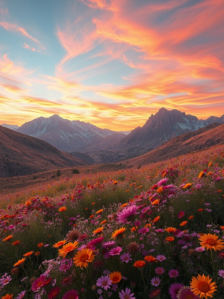 Sunset In The Mountains 40
