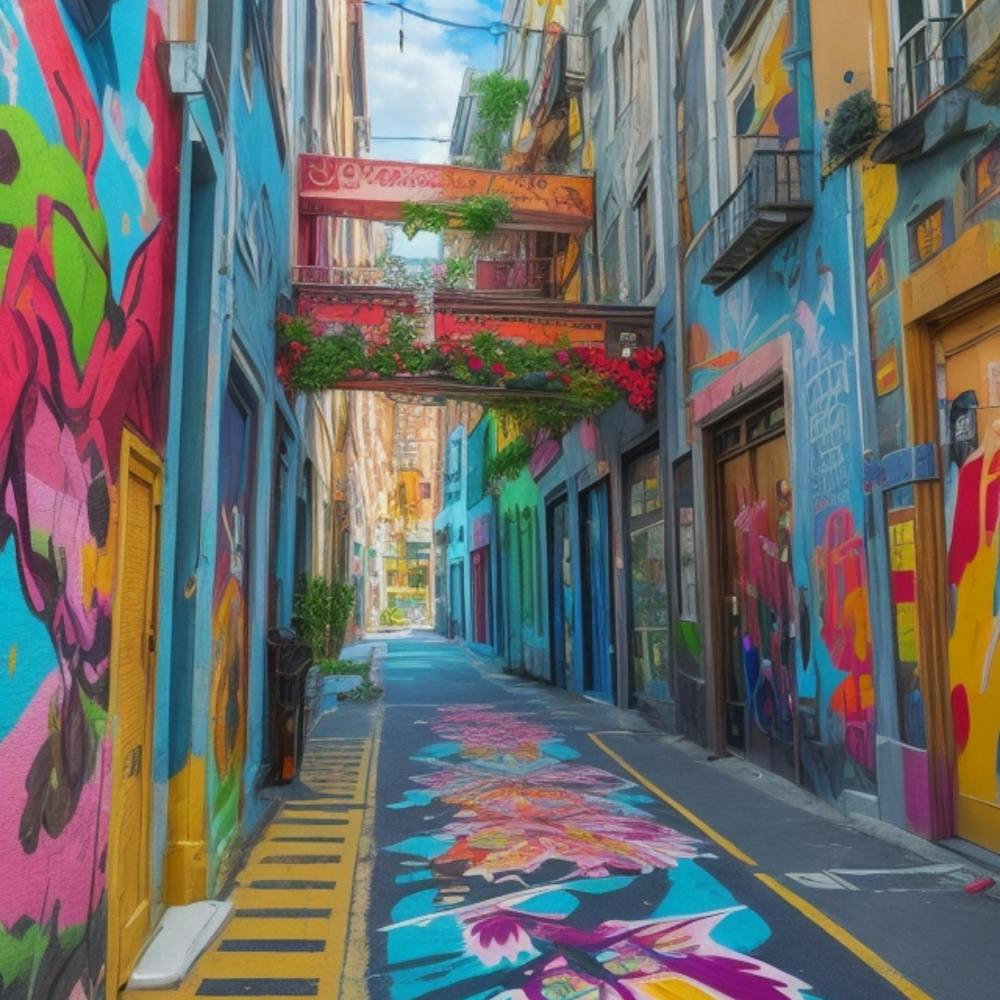 Colorful Alley