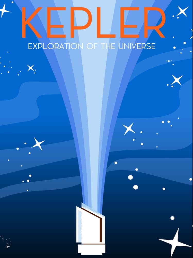 Kepler Exploration Of The Universe Space Art