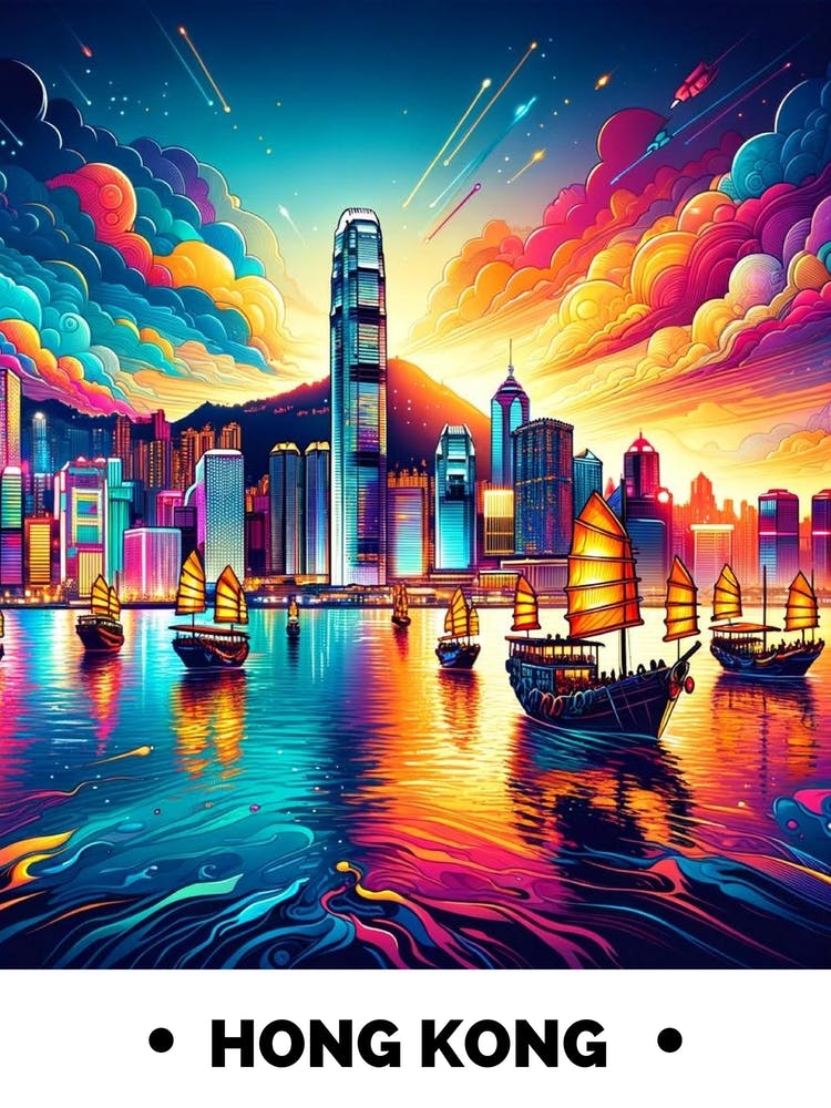 Hong Kong Skyline