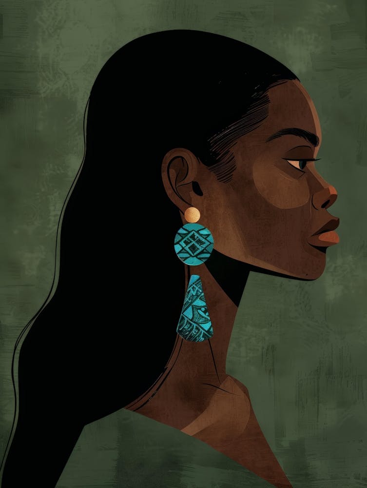 Portrait Of An African Woman 1