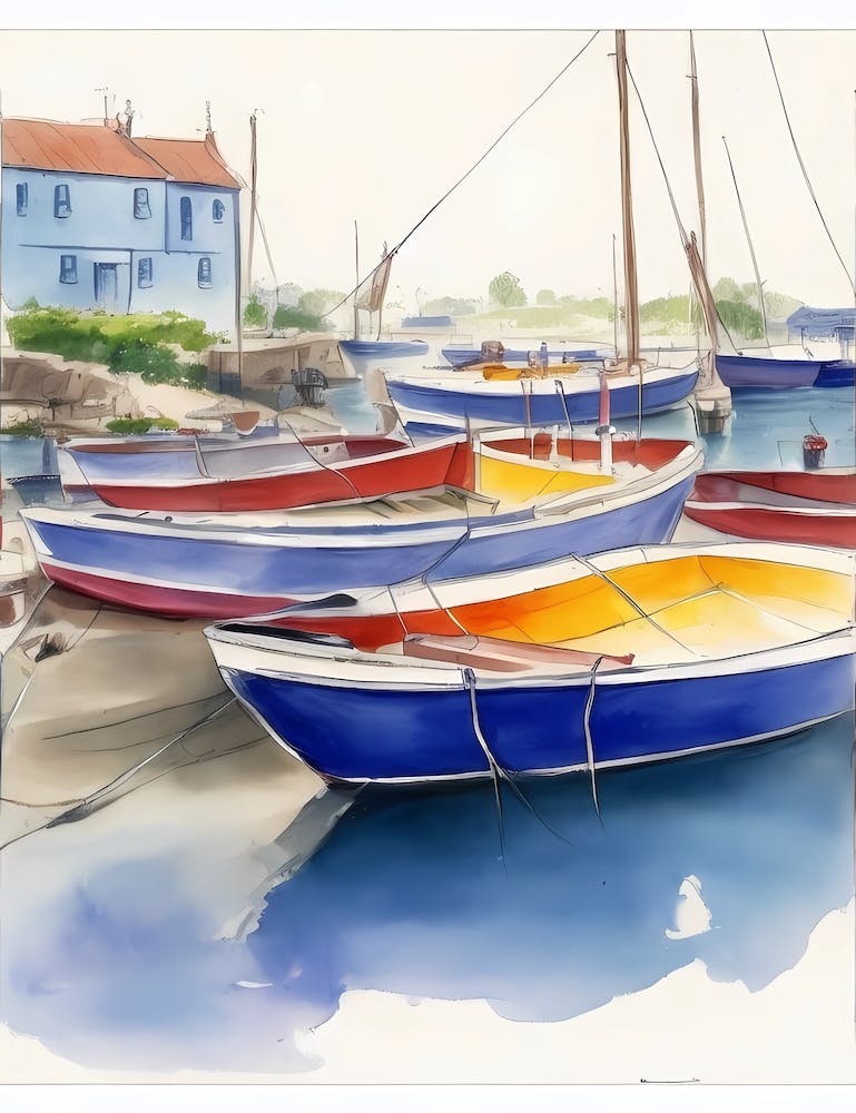 Boats in the Village Harbour
