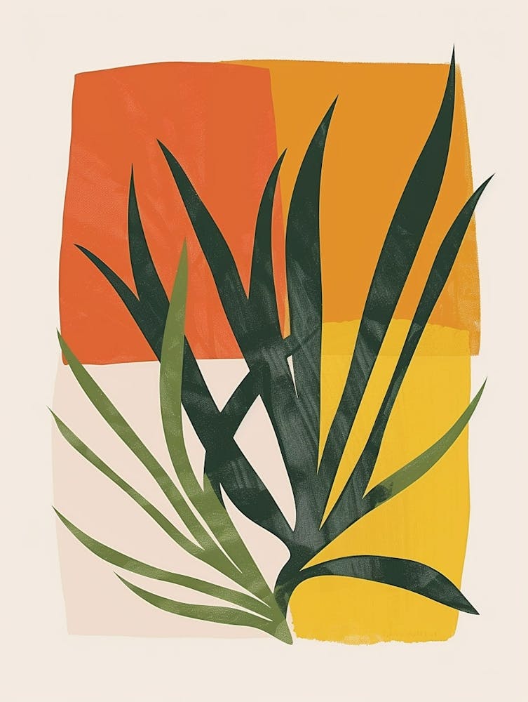 Air Plant Plant Minimalist Illustration 8