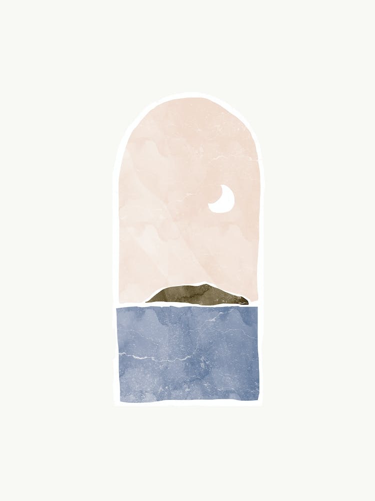 Tropical Window Landscape III