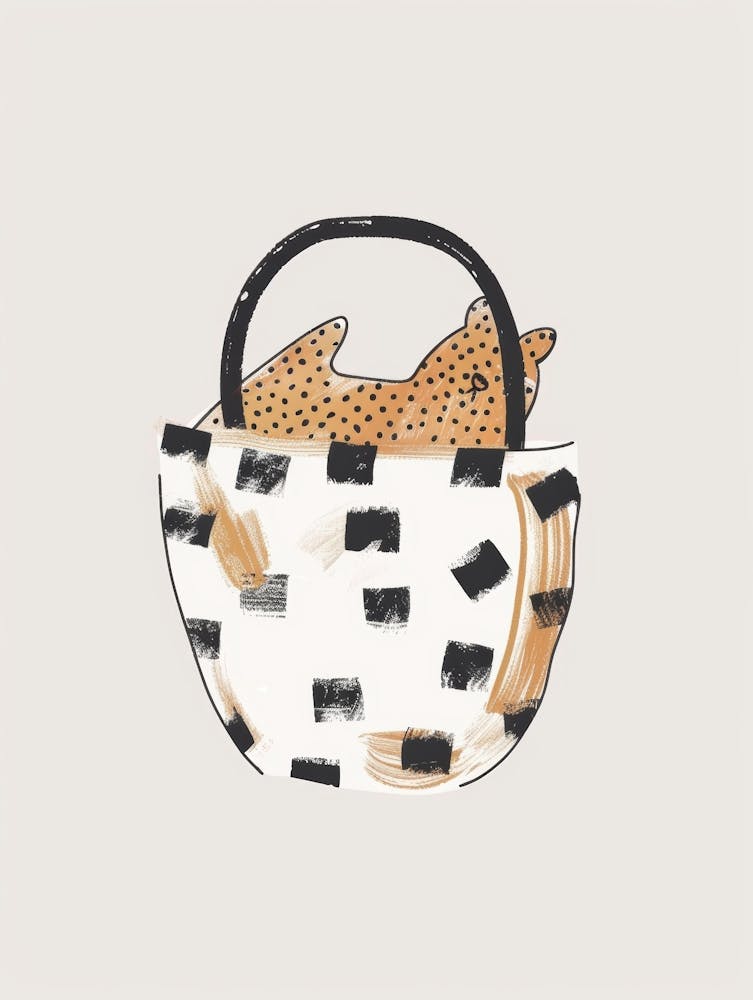 Cheetah Basket