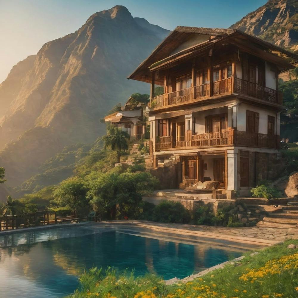 Turkish Villa In The Mountains