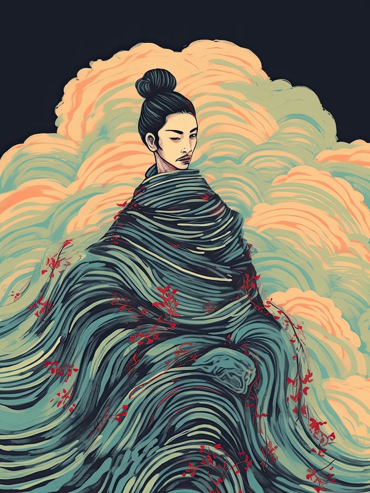 Samurai Illustration 16