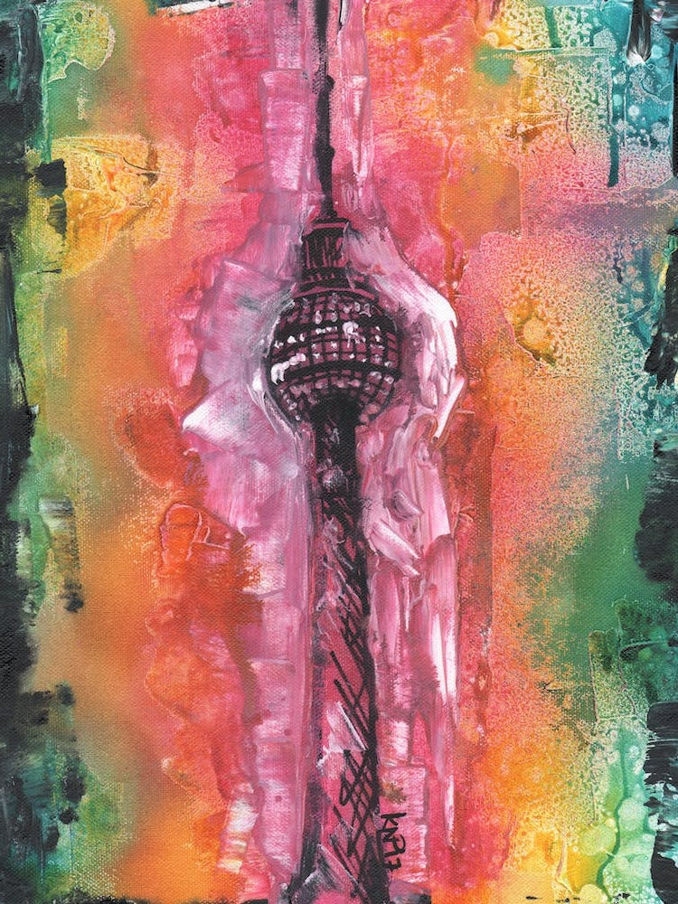 Rainbow Berlin Tv Tower