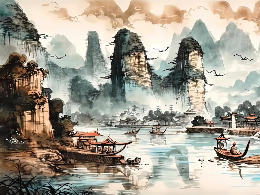 Chinese Landscape Painting 7