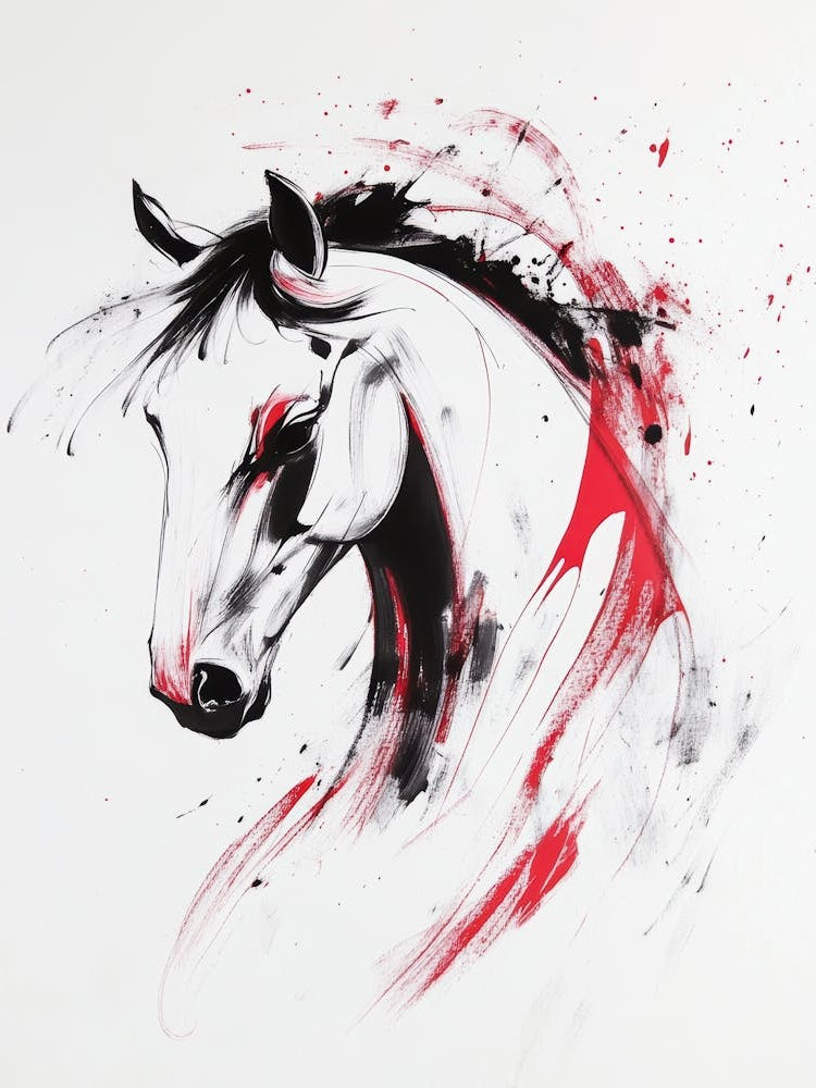 Horse Painting 8