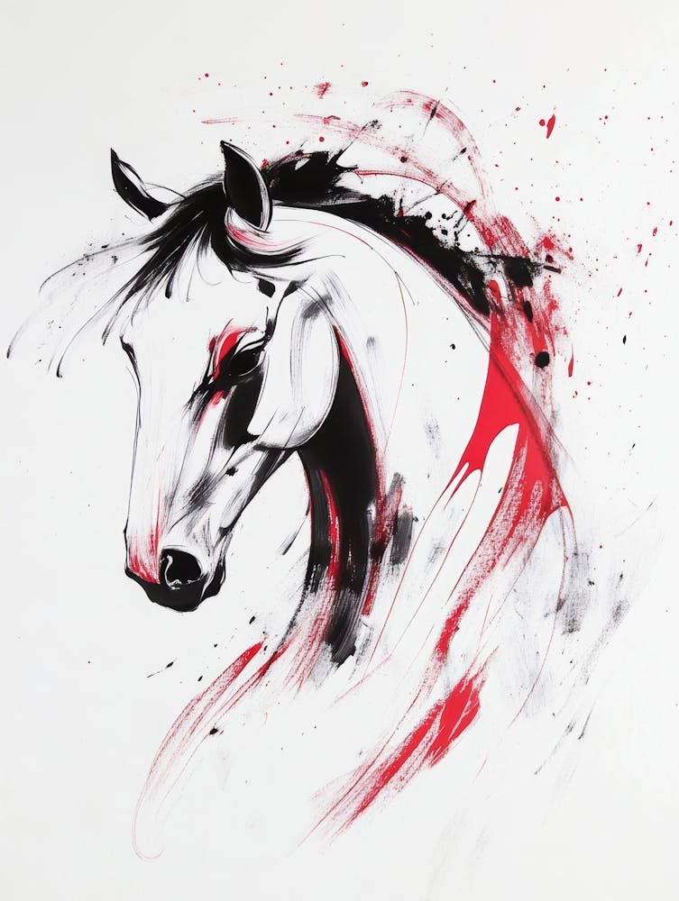 Horse Painting 8