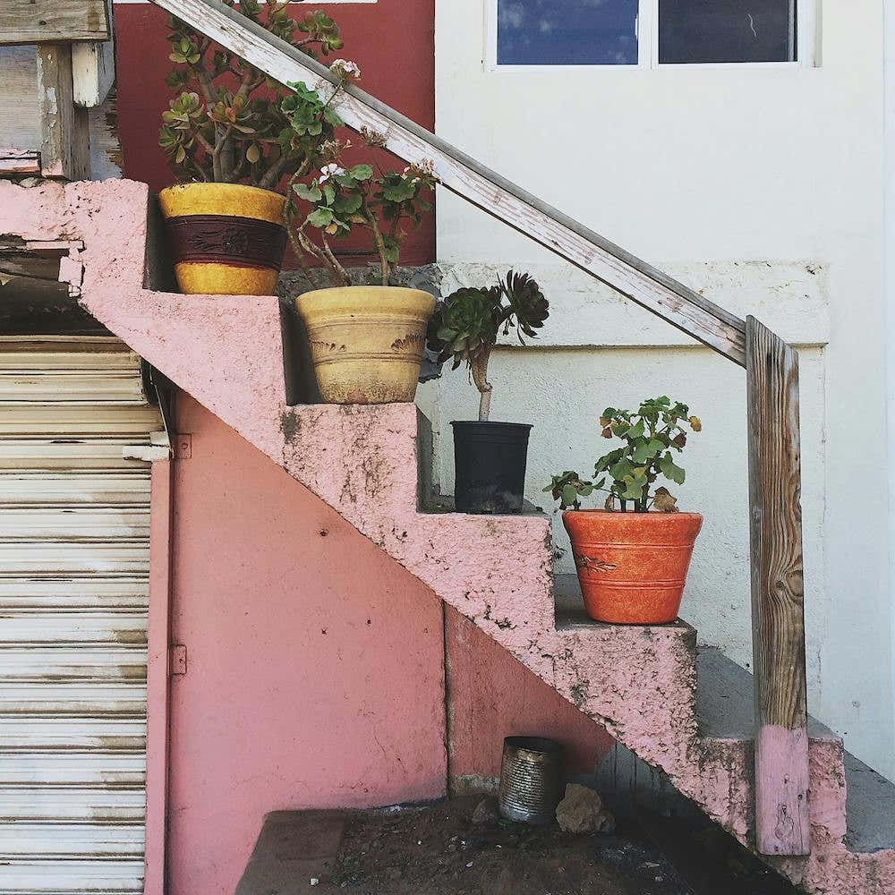 Stairs In Mexico Square