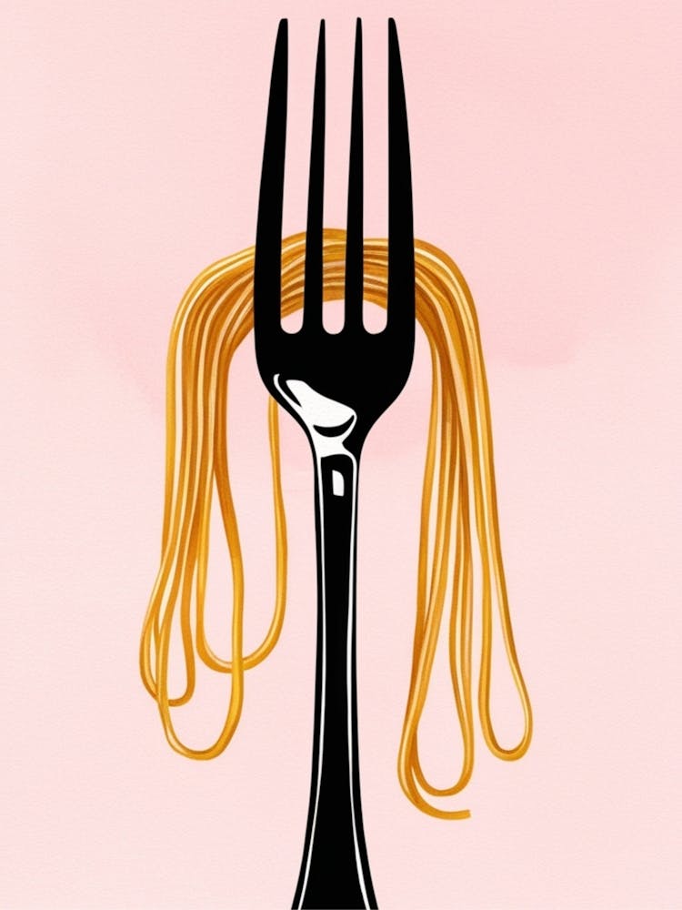 Fork And Spaghetti