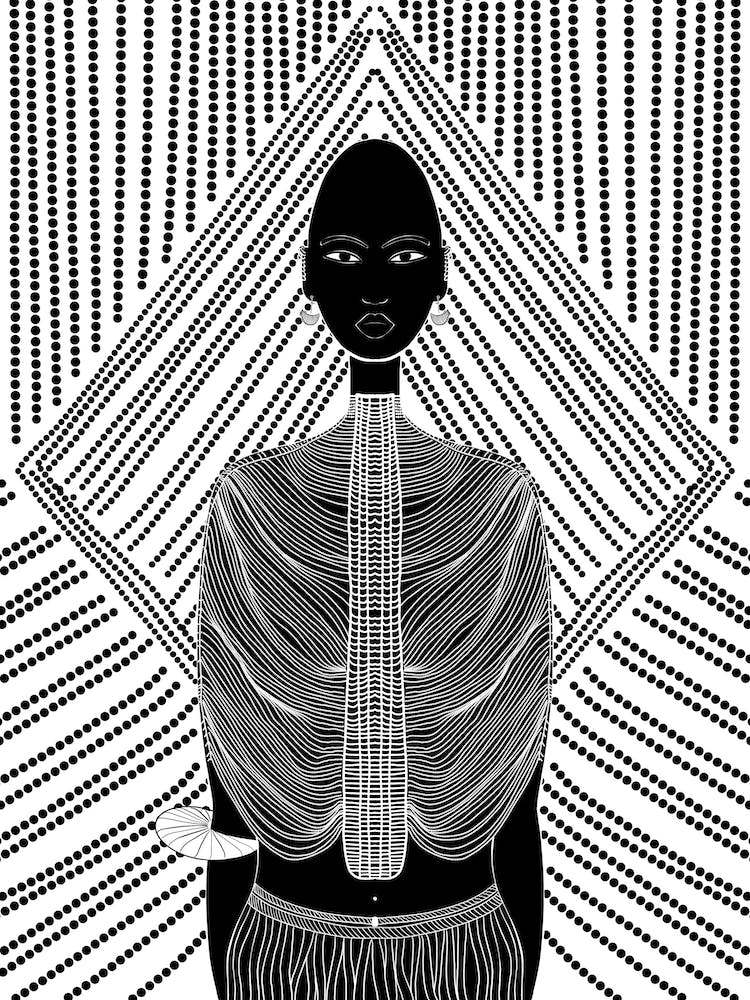 Dinka Woman