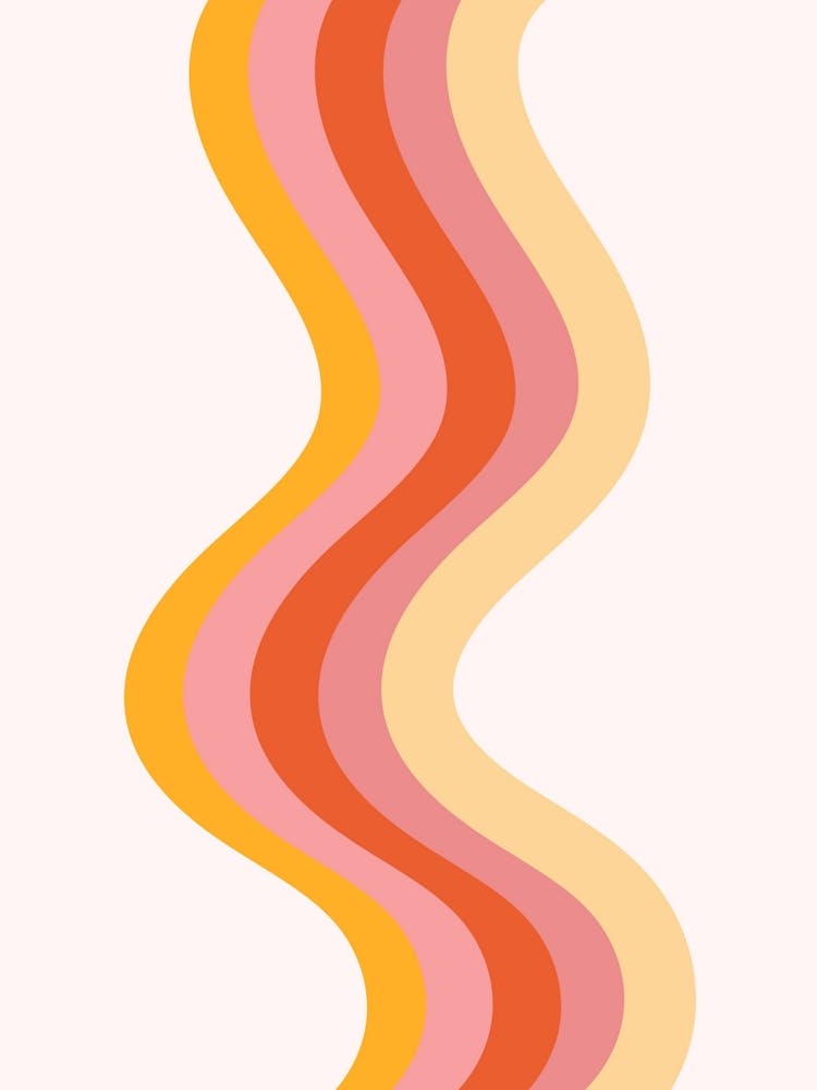 Abstract Wavy Pattern