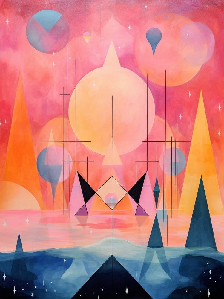 Cosmic Imagery Geometric Abstract 13