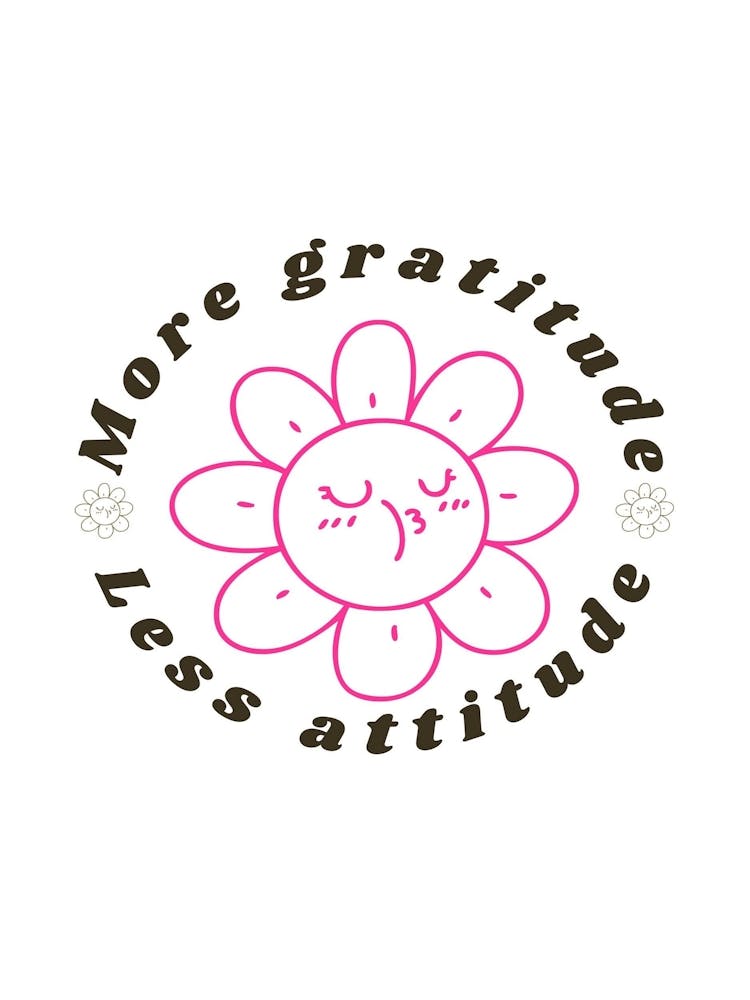 More Gratitude Less Attitude