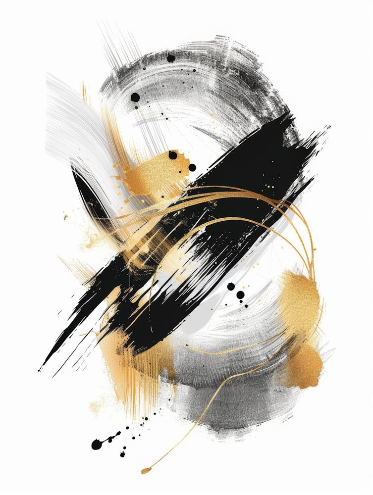 Abstract Brushstrokes 30