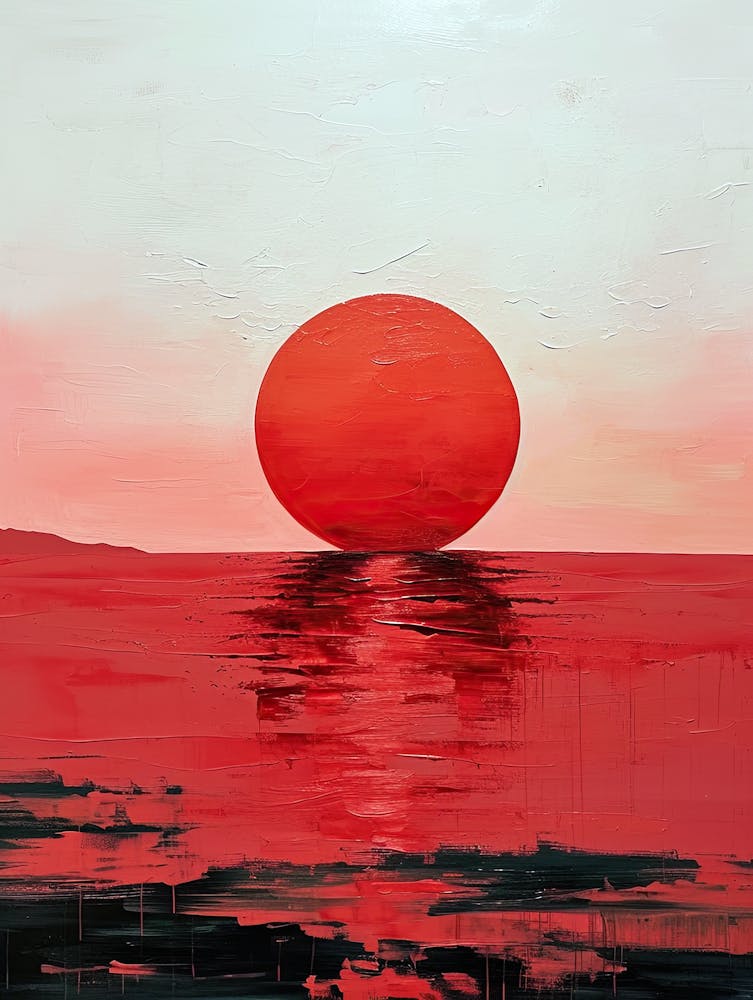 Red Sunset, Minimalism