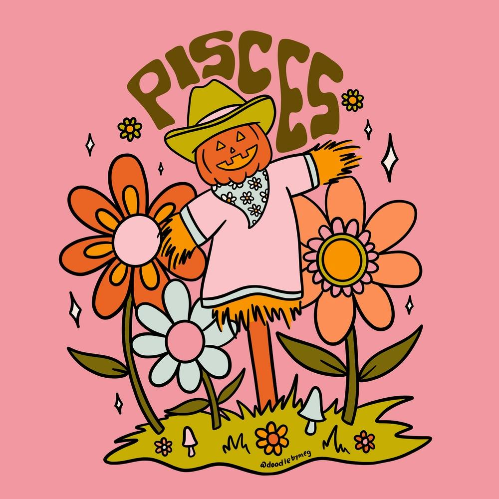Pisces Scarecrow