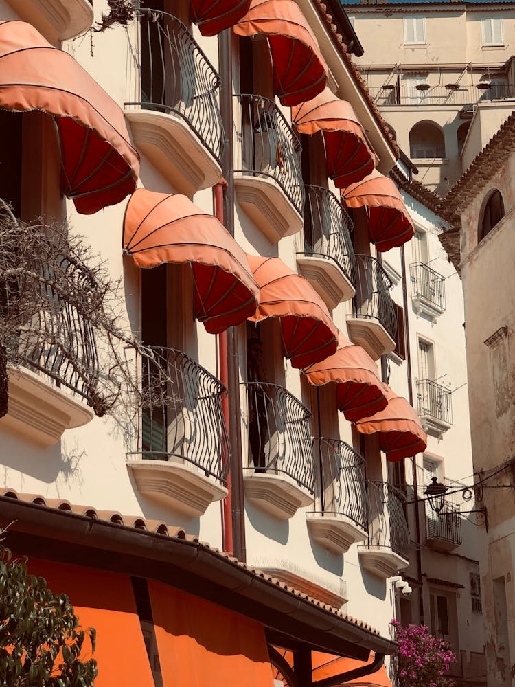 Balconies In Rome