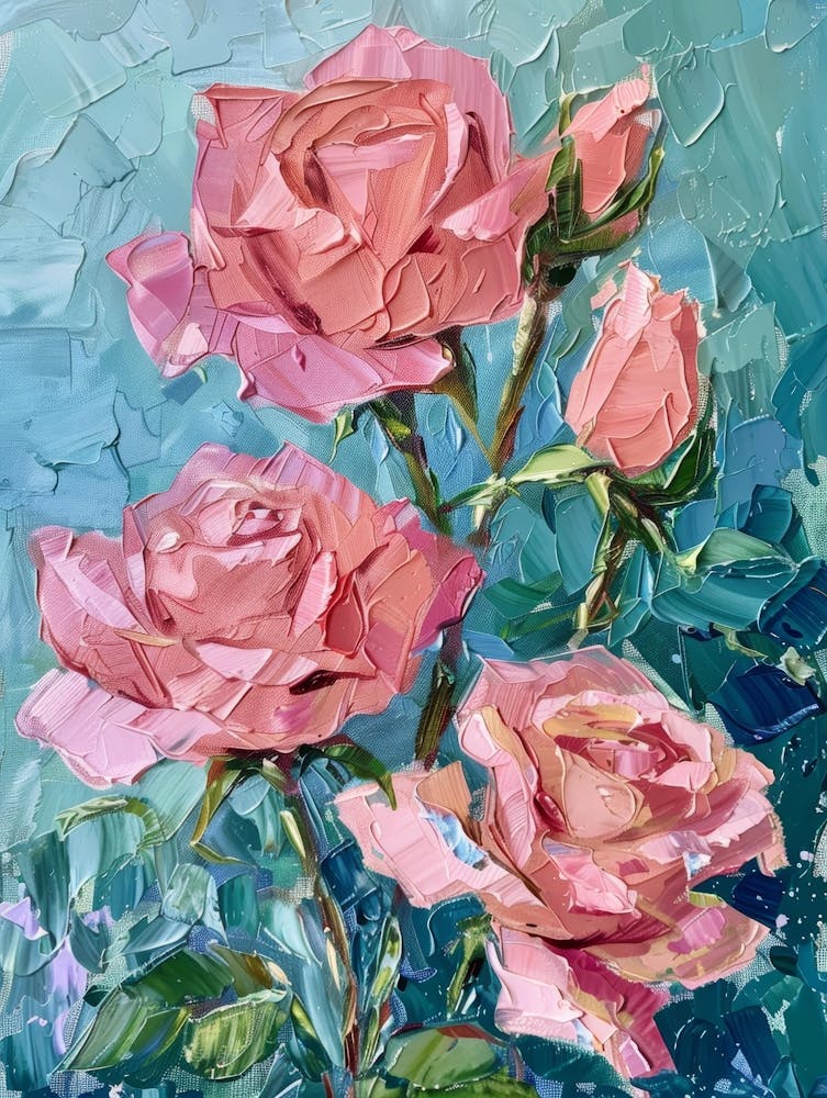Pink Roses 16