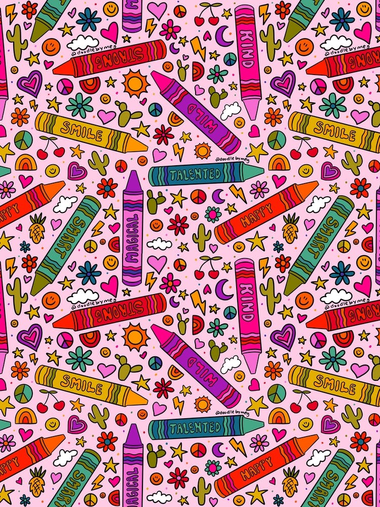 Crayon Print