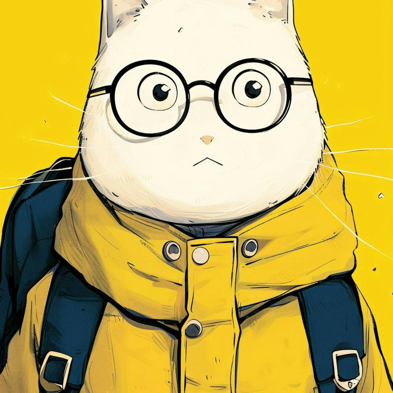 Cat With Glasses