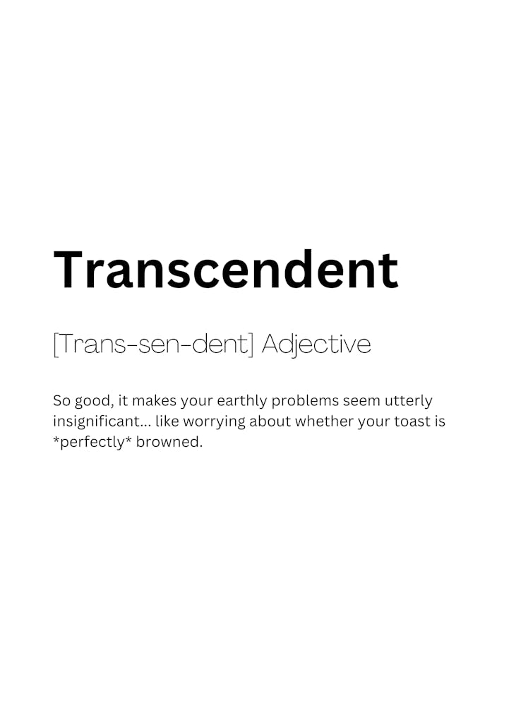 Transzendente Definition Bedeutung