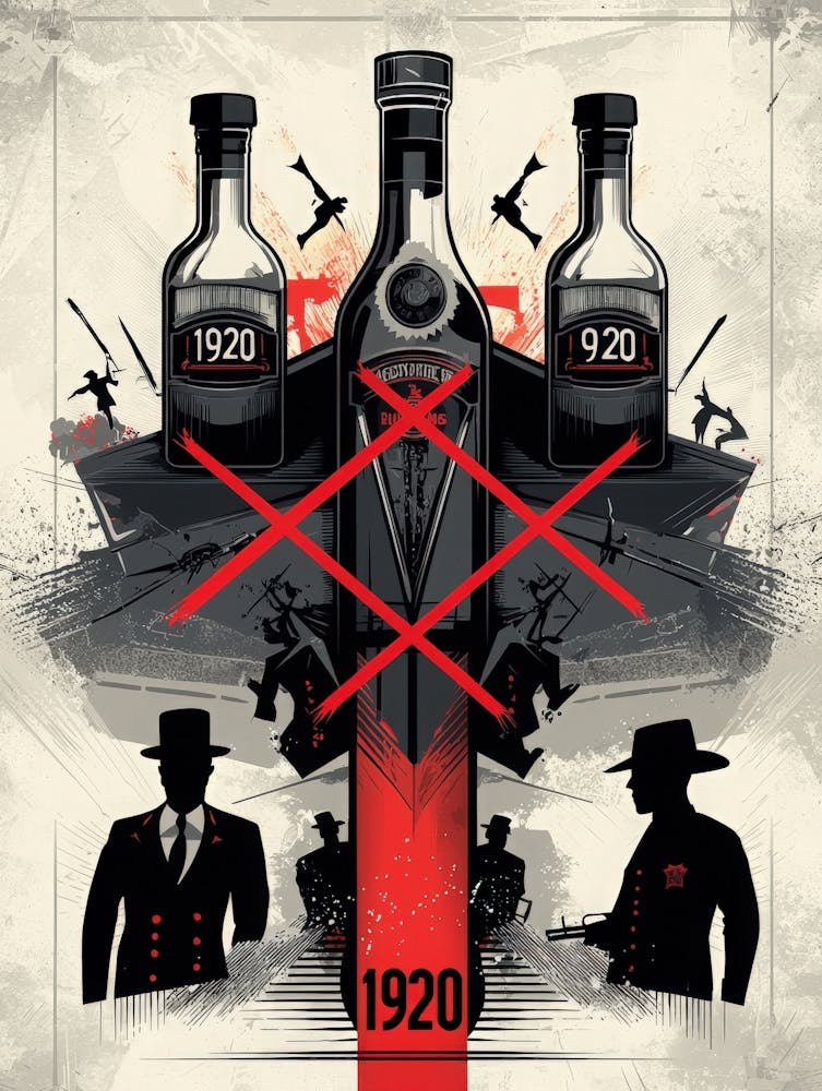 Aihrgdesign A Vintage Poster Symbolizing The Beginning Of Pro 7520a6e8 D962 4f65 A18f 0c9624c805d3 1