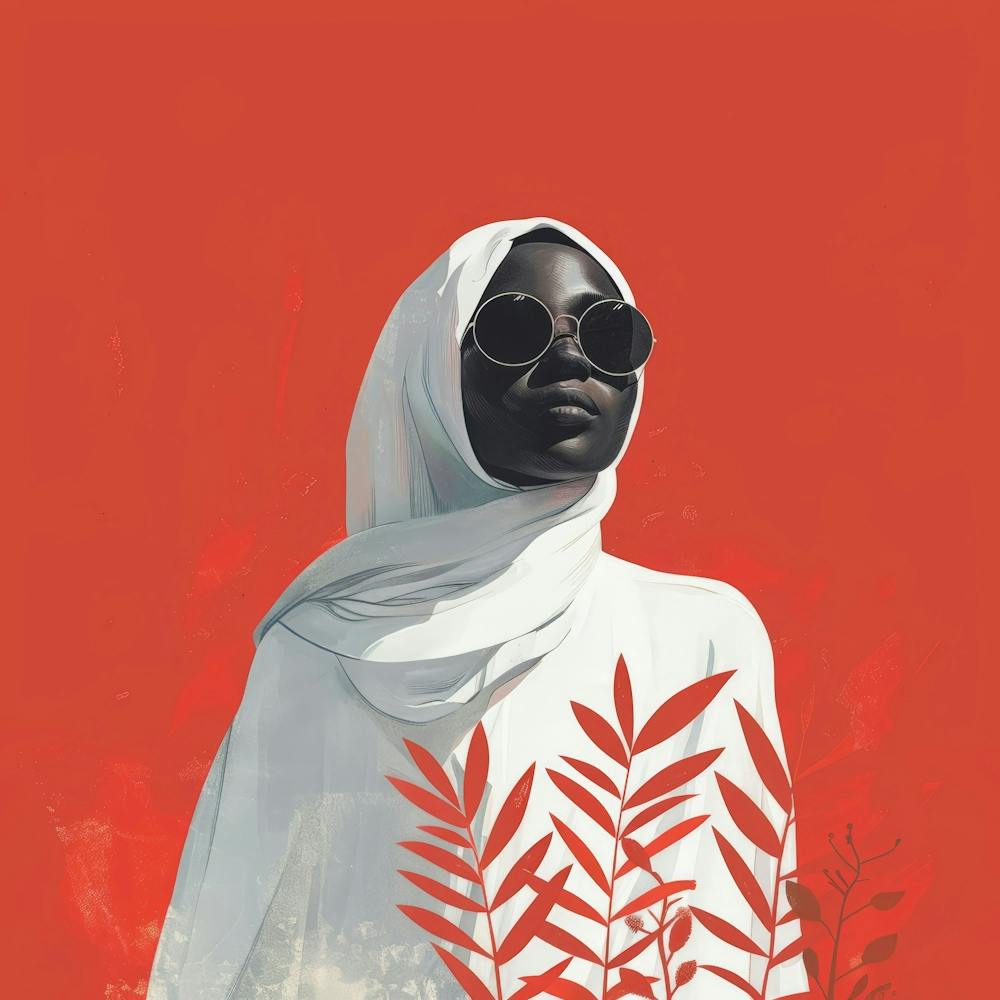 Muslim Woman With Sunglasses