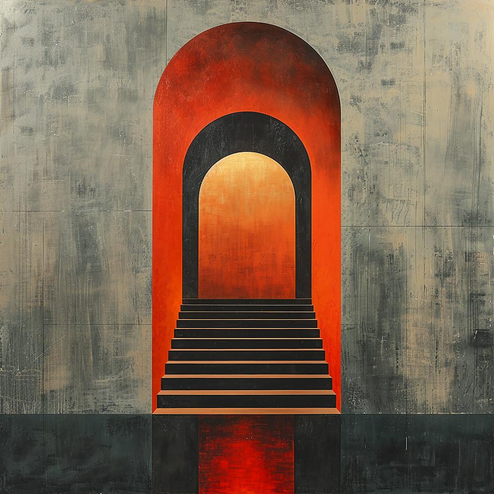 Stairway To Heaven - abstract art, abstract painting  city wall art, colorful wall art, home decor, minimal art, modern wall art, wall art, wall decoration, wall print colourful wall art, decor wall art, digital art, digital art download, interior wall ar