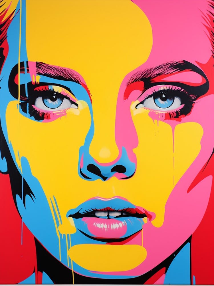 Face Pop Art 3