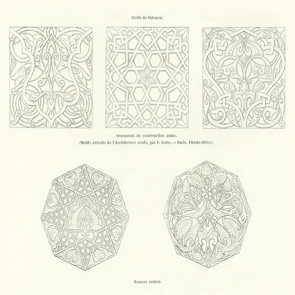 Antique Arabic Design, Albert Racine