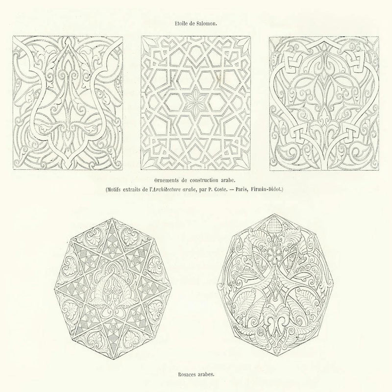 Antique Arabic Design, Albert Racine